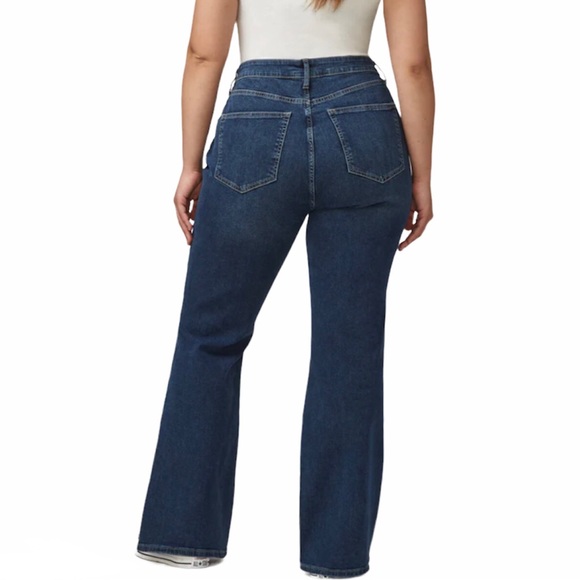 Warp + Weft Mia High Rise Miami Flare In Summertime Wash - Picture 3 of 9